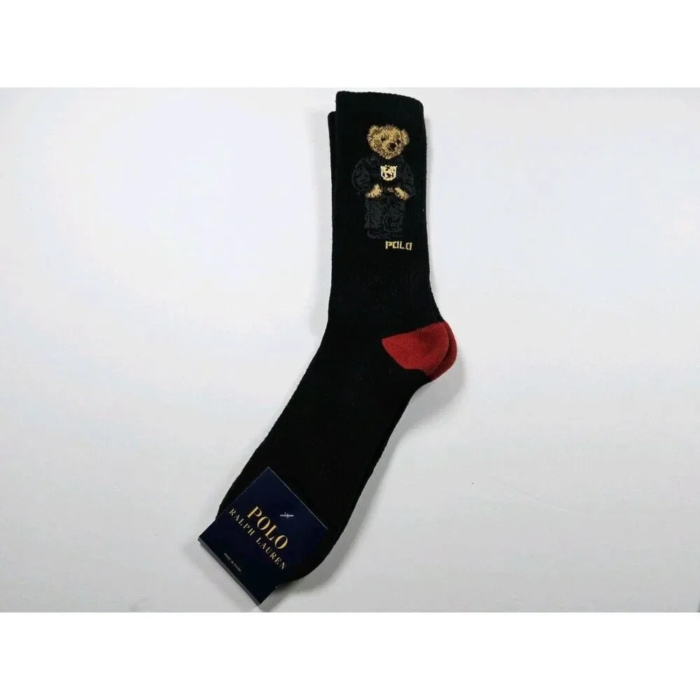 Polo Ralph Lauren Men's Polo Bear Tiger Socks Size 13-16